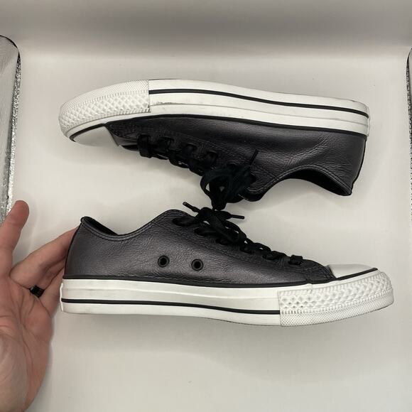 Converse All-Star 544924C Grey Metallic Low Top Women’s Sneakers Size 8 - Picture 4 of 9